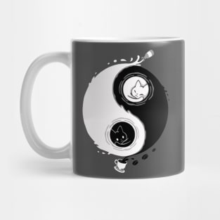 Ying Yang Coffee and Milk Mug